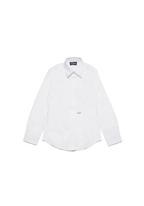 Camicia con logo DSQUARED2 JUNIOR | DQ1177 D007DDQ100